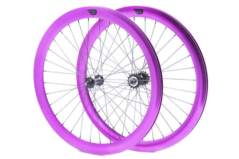 Anodized Purple 50mm Wheelset